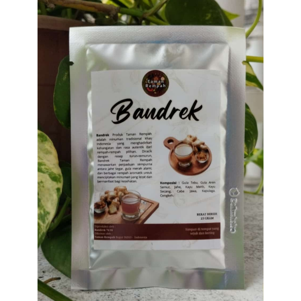 

Bandrek Bubuk Instan Taman Rempah 23 Gram