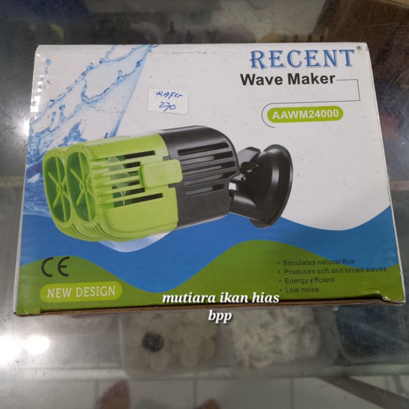 Wavemaker Recent AAWM24000 Double Pembuat Arus Gelombang 2 Kipas
