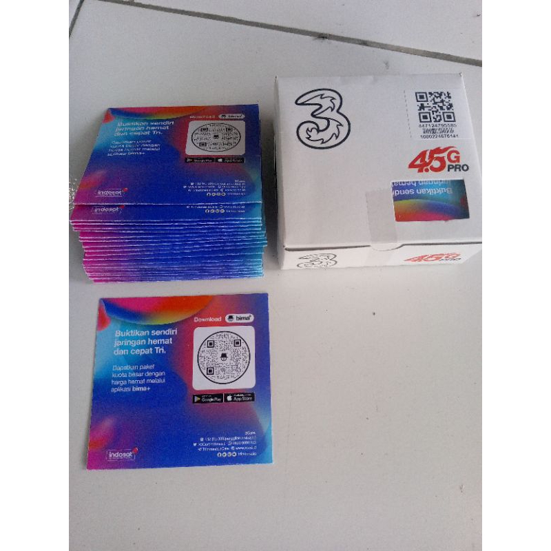 PERDANA THREE 5GB SEGEL WAJIB REGISTRASI