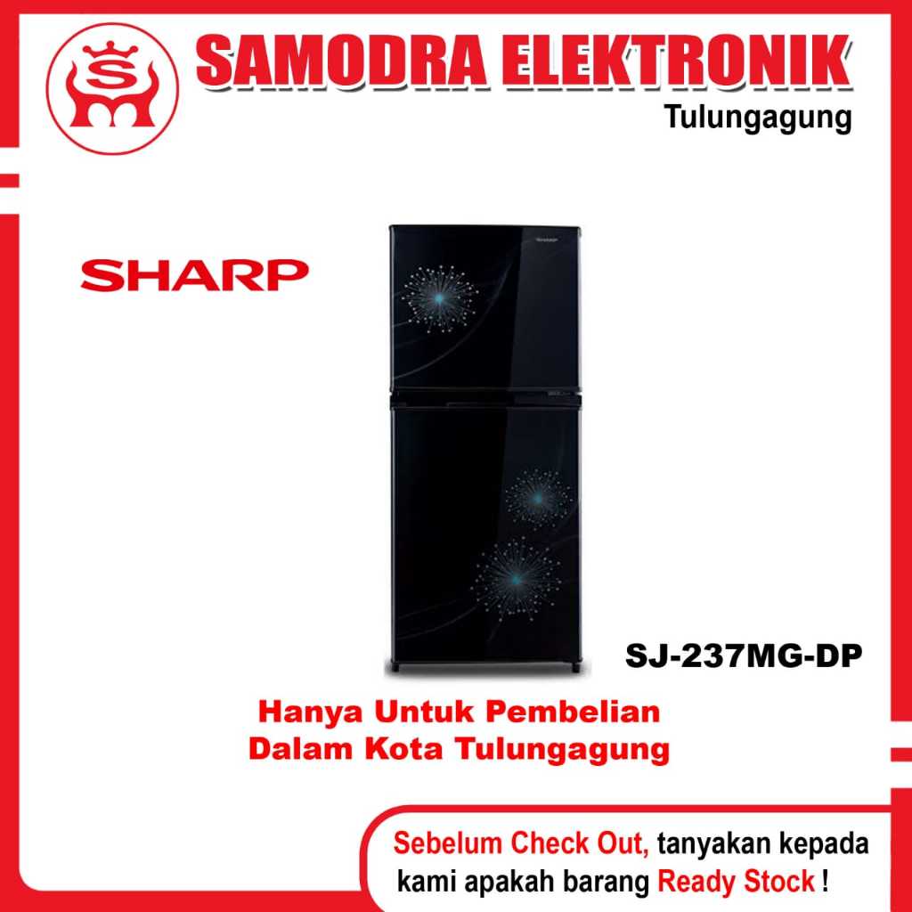 Kulkas SHARP SJ-237MG-DP | Kulkas 2 Pintu
