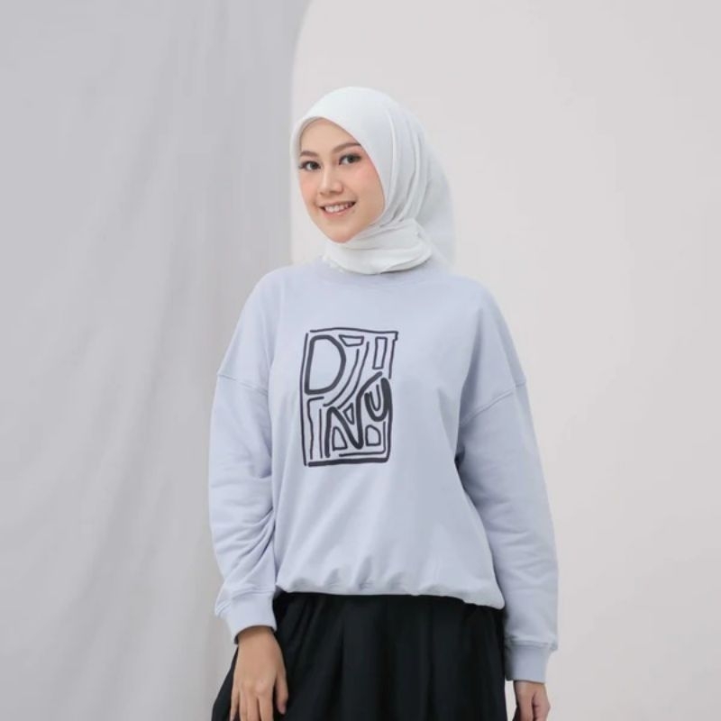SWEATSHIRT DEENAY TALITA HEATER BLUE