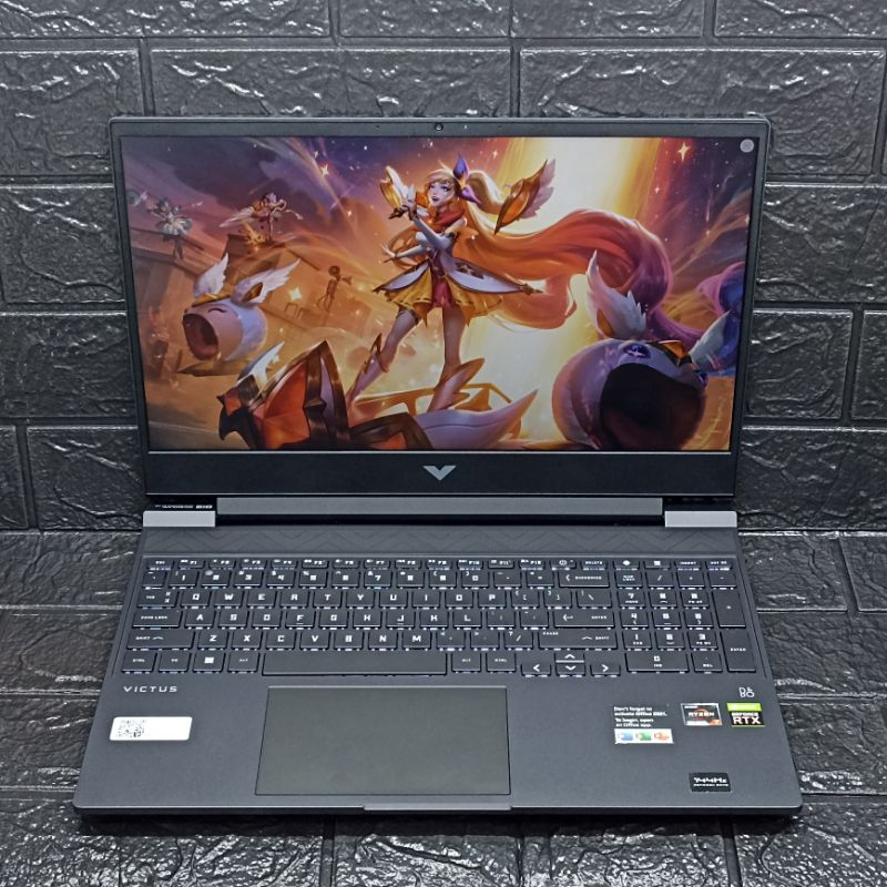 Victus HP Laptop Gaming 15-fa0012AX AMD Ryzen 7 5800H 16/512GB RTX 3050 Ti