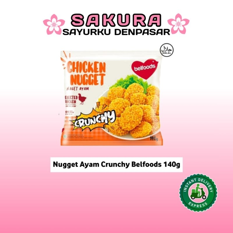 

Nugget Ayam Crunchy Belfoods 140g - SAKURA