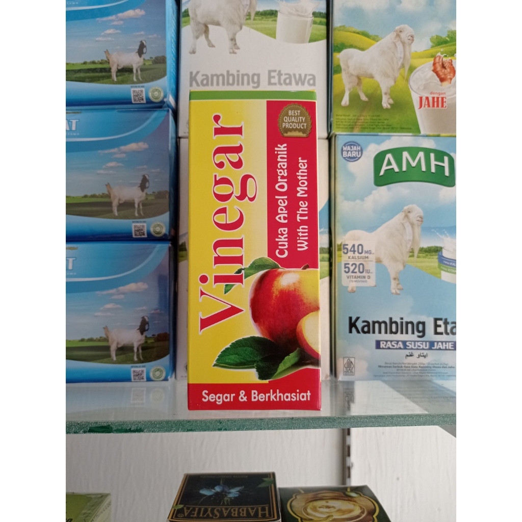 

VINEGAR CUKA APEL ORGANIK WITH THE MOTHER 330ML DENPASAR BALI