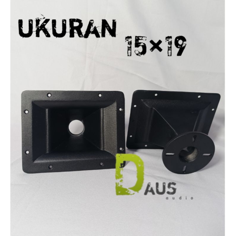 HORN TWETER  CORONG TWETER ukuran 15×19 bahan aluminium cor