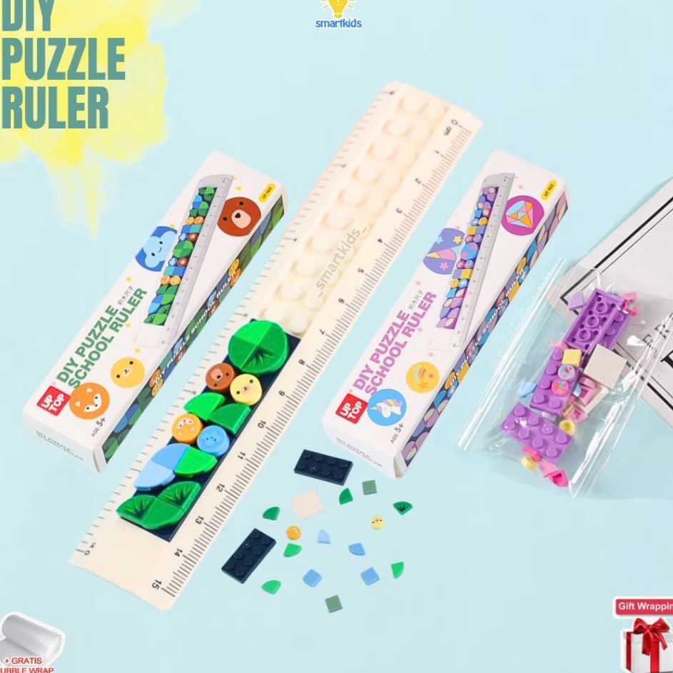 

BELI SEKARANG Stationary Penggaris Brick Block Ruler Puzzle DIY Susun Merakit Balok Blok Kreatif Alat Tulis Stationery Goodie bag Hiasan Dekorasi Hadiah Perlengkapan Belajar Sekolah Edukasi Anak