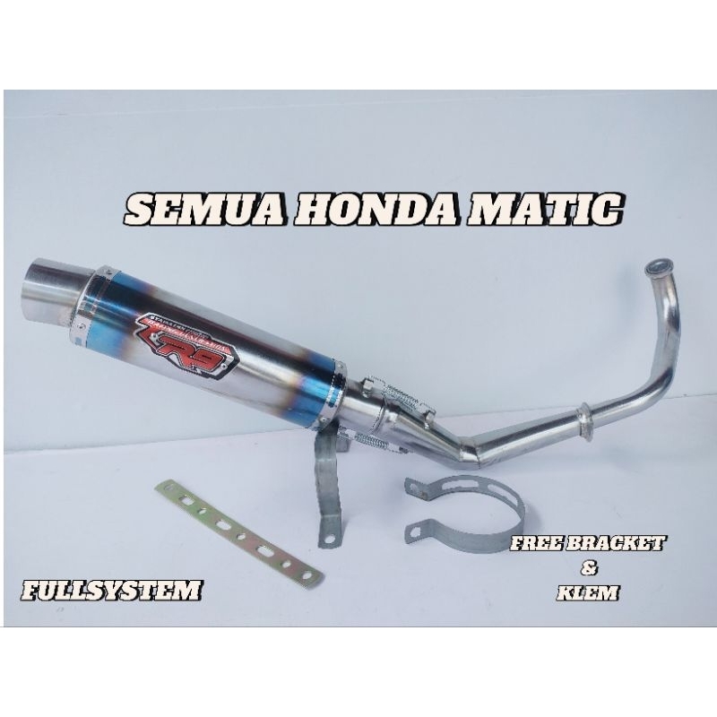 knalpot racing R9 MUGELLO semua motor honda matic.beat karbu,beat pgm-fi,beat esp-fi,vario 110 karbu