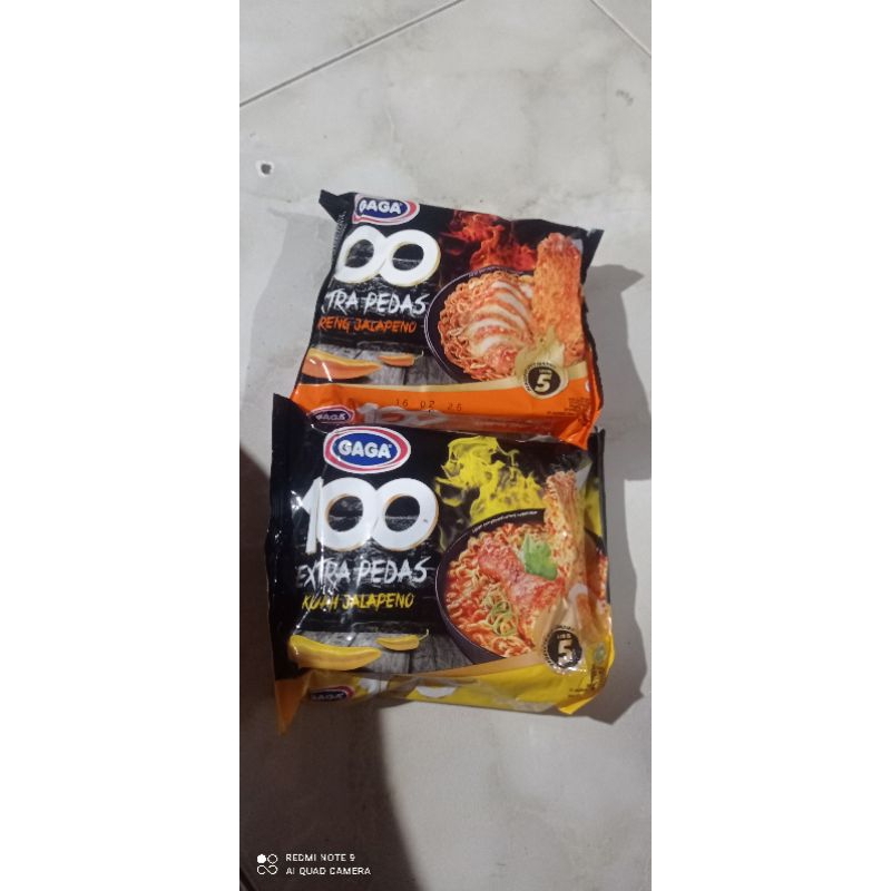 

Gaga 100 Extra pedas isi 40pcs