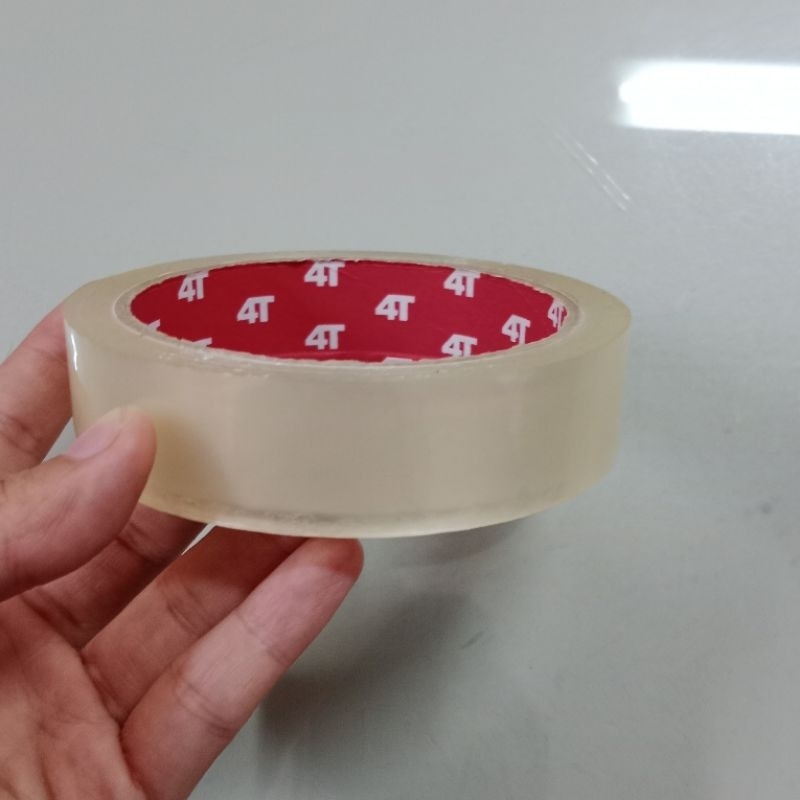 

Isolasi bening 24mm 4T - Selotip clear 1 inch 4T