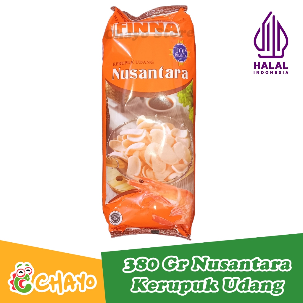 

Yang Lagi Viral FINNA Kerupuk Udang NUSANTARA BESAR 380gr Keripik Camilan Makanan Ringan