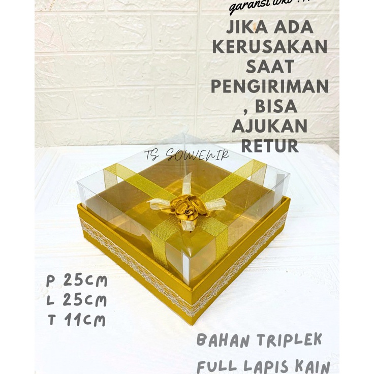 SENSASIONAL box hantaran kotak hantaran mika satuan 252511