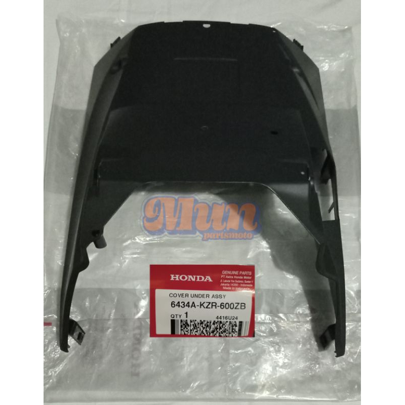 6434A-KZR-600ZB COVER UNDER ASSY DEK BAWAH LANTAI VARIO KZR