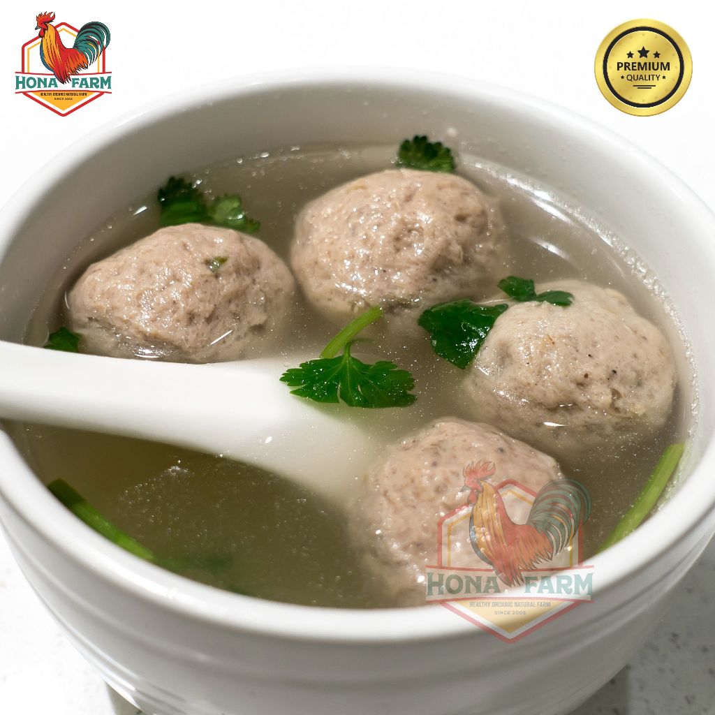 

Hona Farm Bakso Ayam Organik Probiotik (300gr)