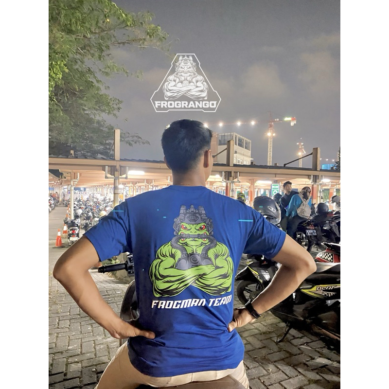 kaos frogrango Frogman Team