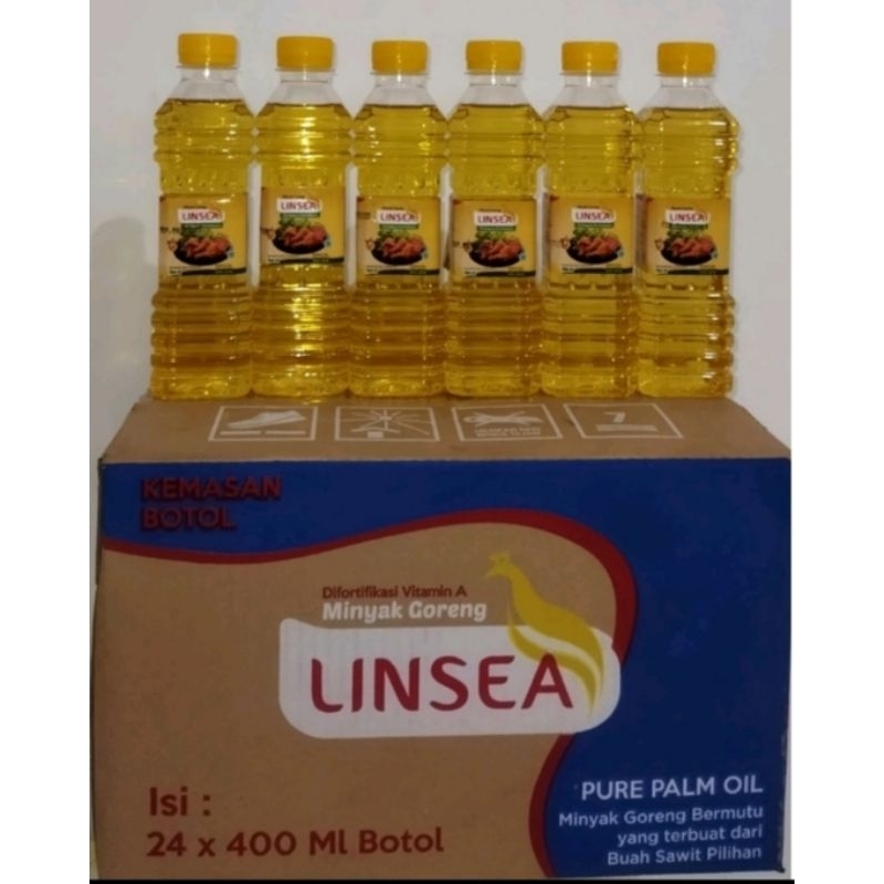 

Minyak goreng Linsea / minyak goreng murah / minyak goreng praktis