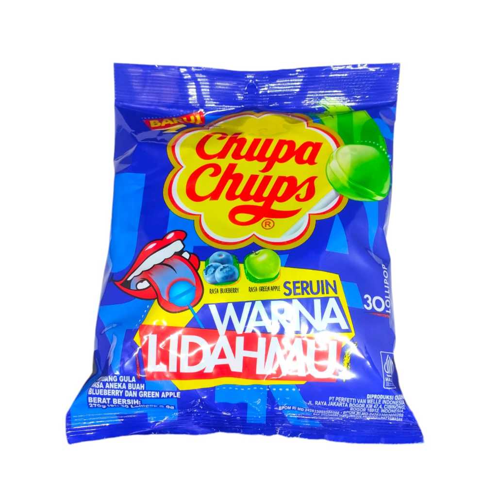 

Chupa Chups Loly Tounge Paint Zak 9gr - Zak Isi 30 Pcs