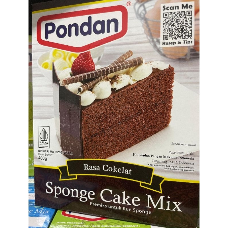 

Pondan Sponge Cake Mix 400g