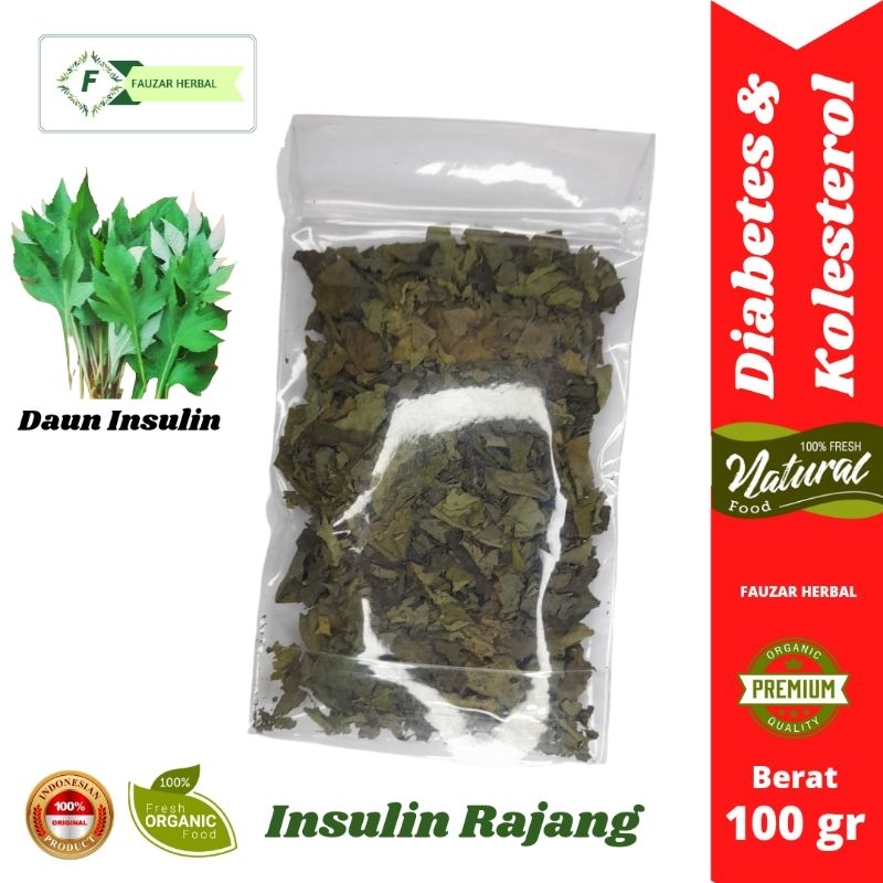 

Daun Insulin Rajang 100 gr