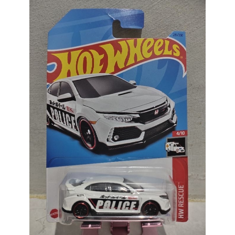 Hot Wheels 2018 Honda Civic Type R.