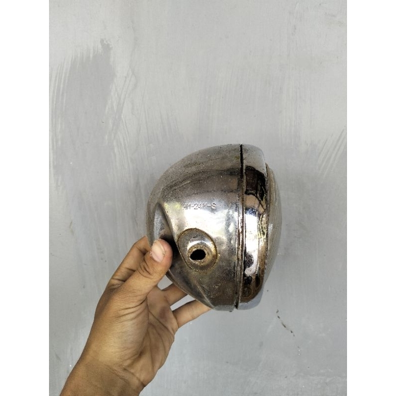 Batok lampu Cb 125 original Chrome
