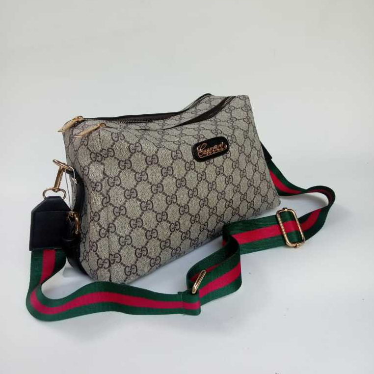 sling bag wanita 2res GC kanvas tebal premium