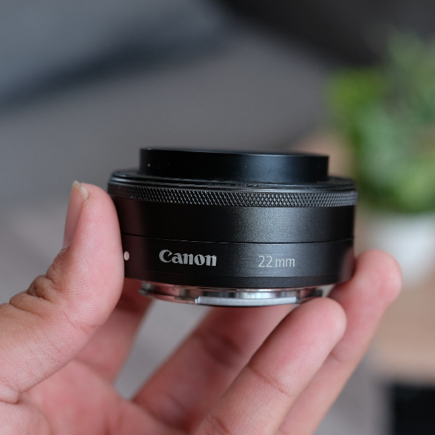 Lensa Fix Mirrorless 22mm F2.0 untuk EOS M M10 M3 M50 M100 M200