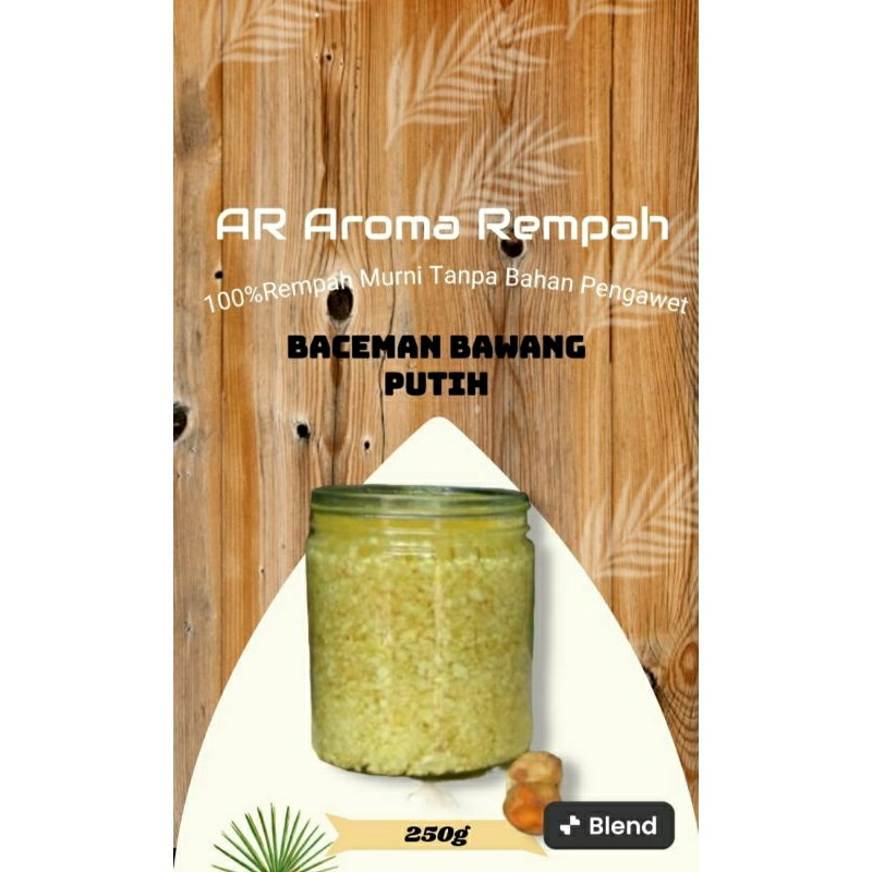 

ARBawang Putih Cincang / Bawang Merah Minced Garlic Oil 250gram