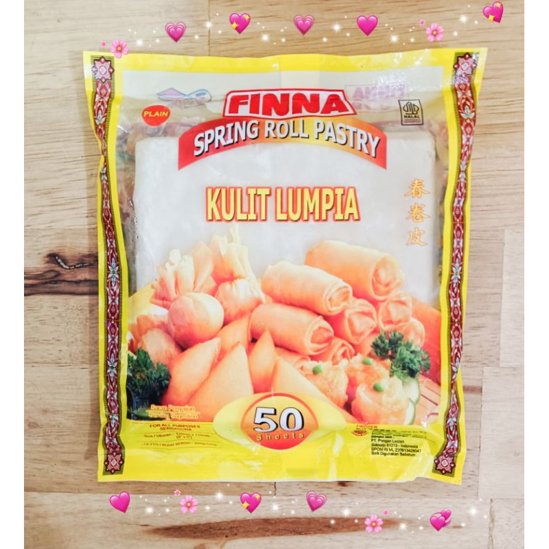 

FINNA KULIT LUMPIA 12.5X12.5CM ISI 50PC