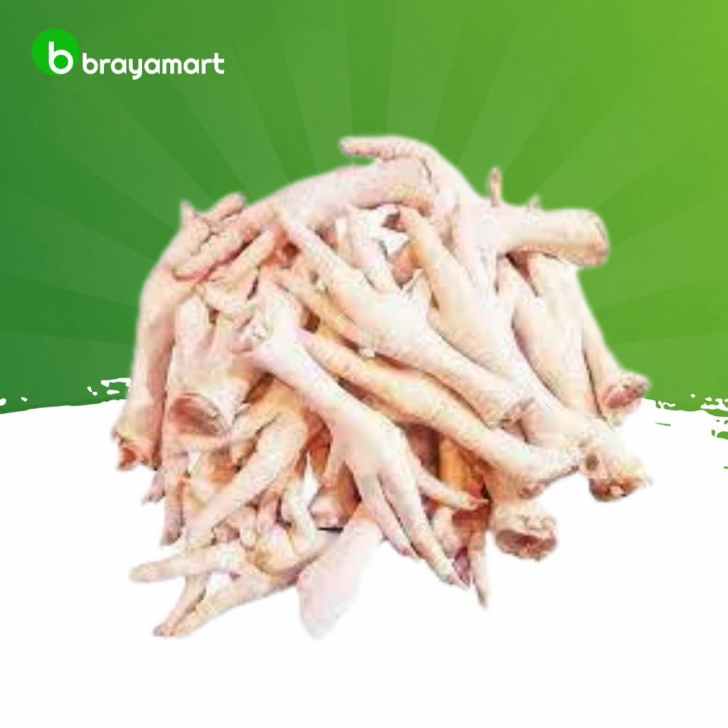 

Ceker ayam potong 500 gram Brayamart
