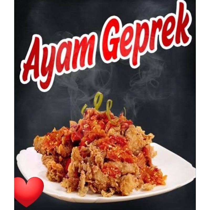 

ayam geprek sambel bawang