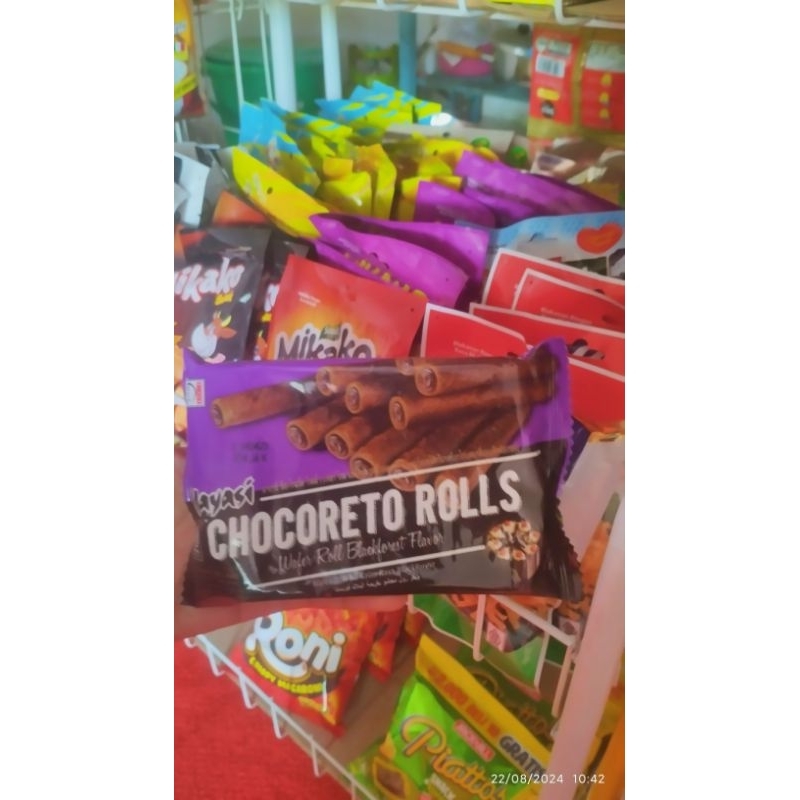 

Mayasi chocoreto rolls
