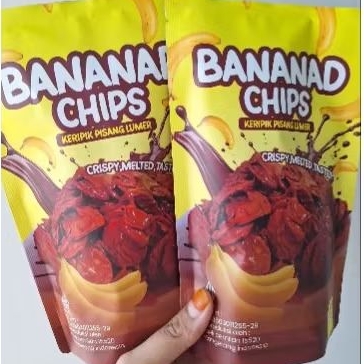 

BANANAD CHIPS KERIPIK PISANG LUMER 100GR