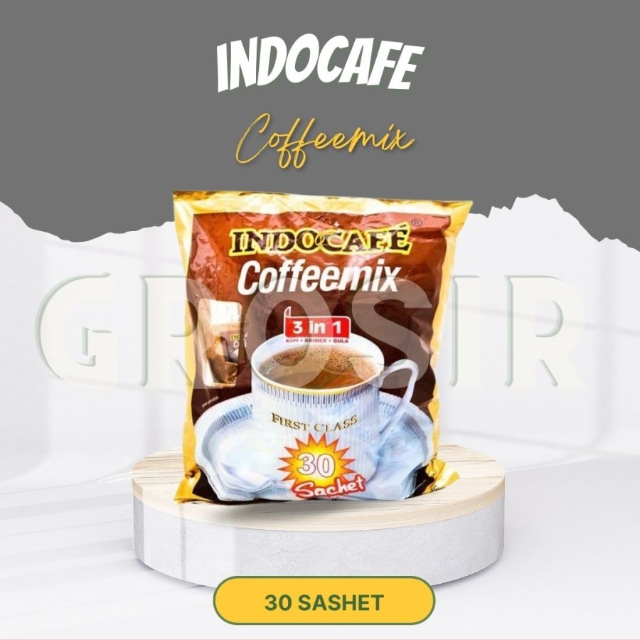 

Minuman Kopi / Kopi Instan / Indocafe Coffeemix 30 Sashet / Halal