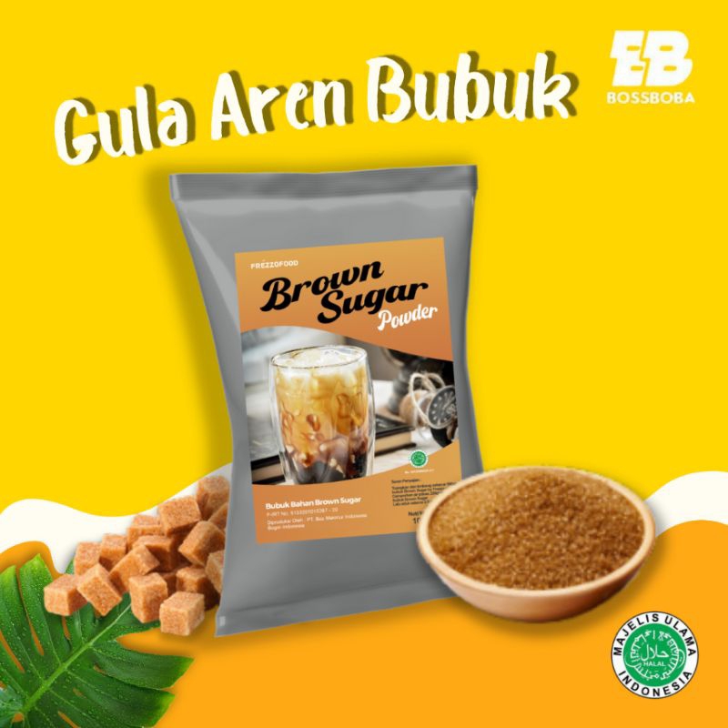 

Bubuk Gula Aren Topping Frezzo 1kg/Minuman Kekinian Murah/Bossboba