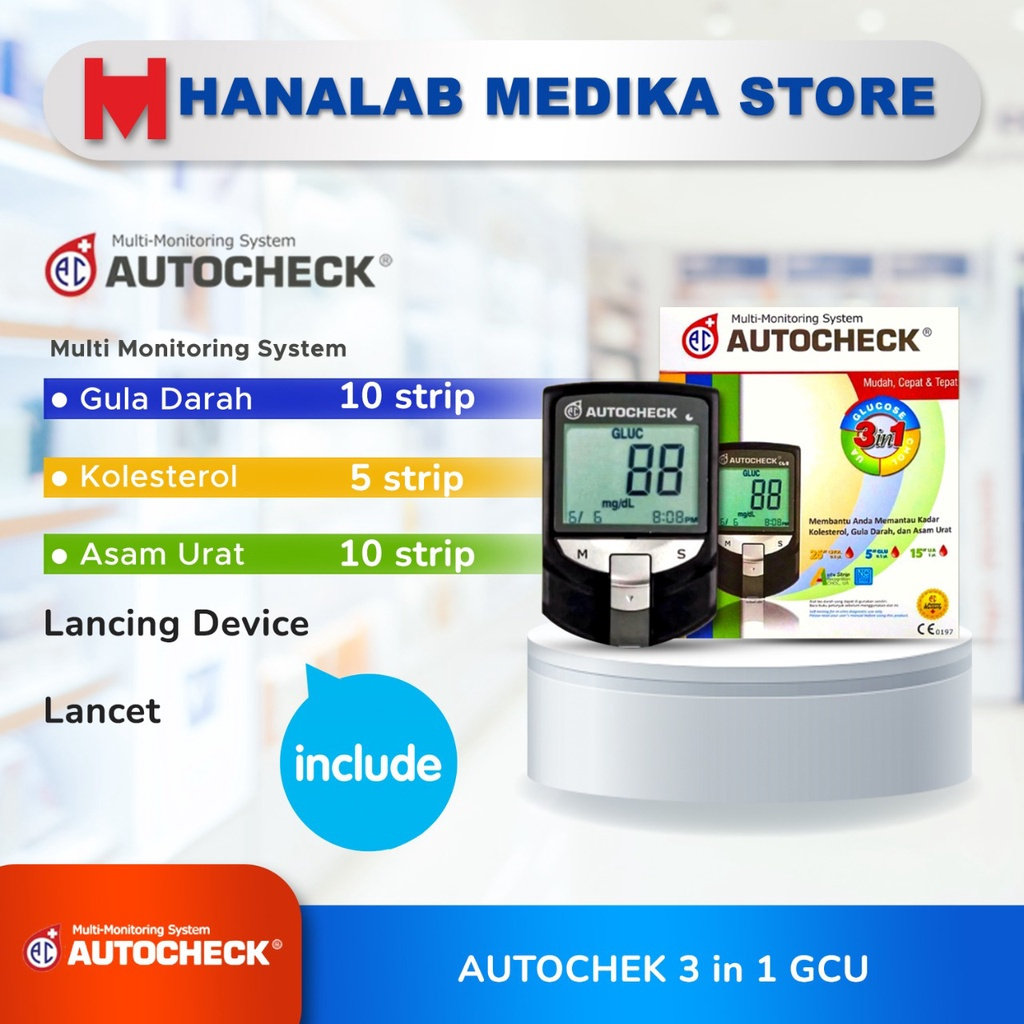 ALAT Autocheck 3in1 Monitoring System / Alat GCU Autocheck / Autocheck / GCU Autocheck / Alat GCU