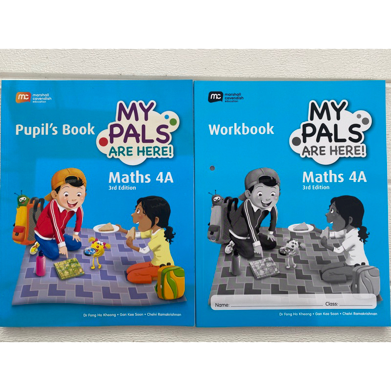 

ORIGINAL BARU 100% MY PALS ARE HERE MATHS 4A PUPIL’S + Workbook