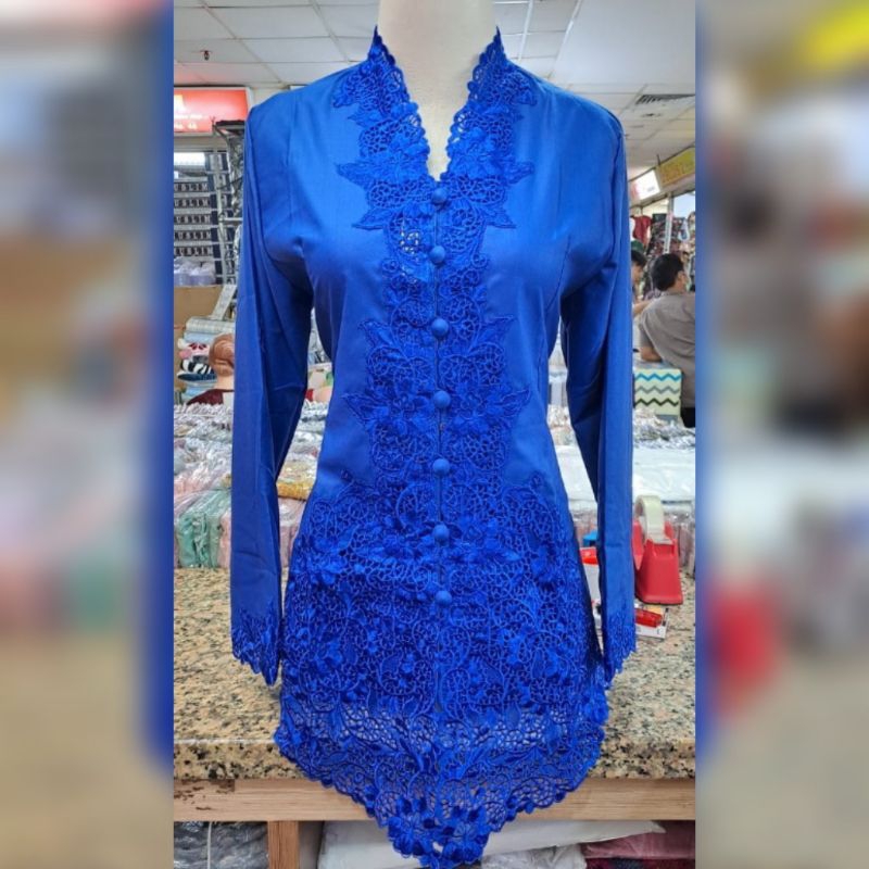KEBAYA BORDIR ENCIM/ATASAN KEBAYA BORDIR BALI/KEBAYA BORDIR LENGAN PANJANG