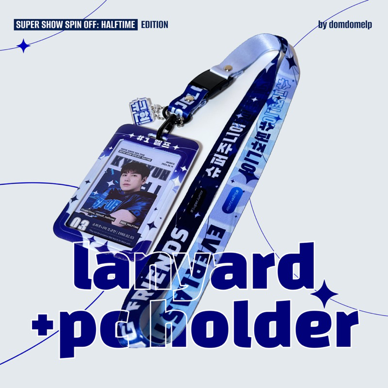 

Lanyard + PC Holder Super Junior