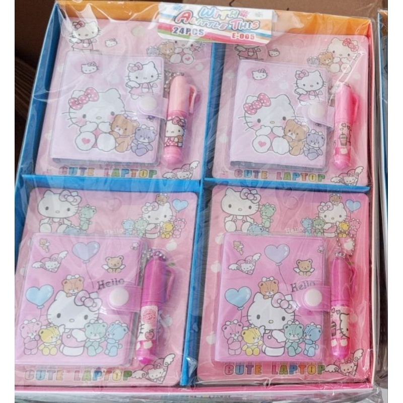 

1Box 24pcs Memo + Pen Kecil --- Buku Memo Mini