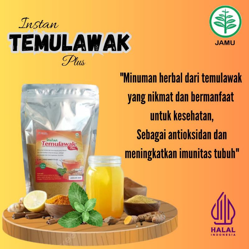 

Minuman Instan Temulawak Plus Temulawak Bubuk Alami Original