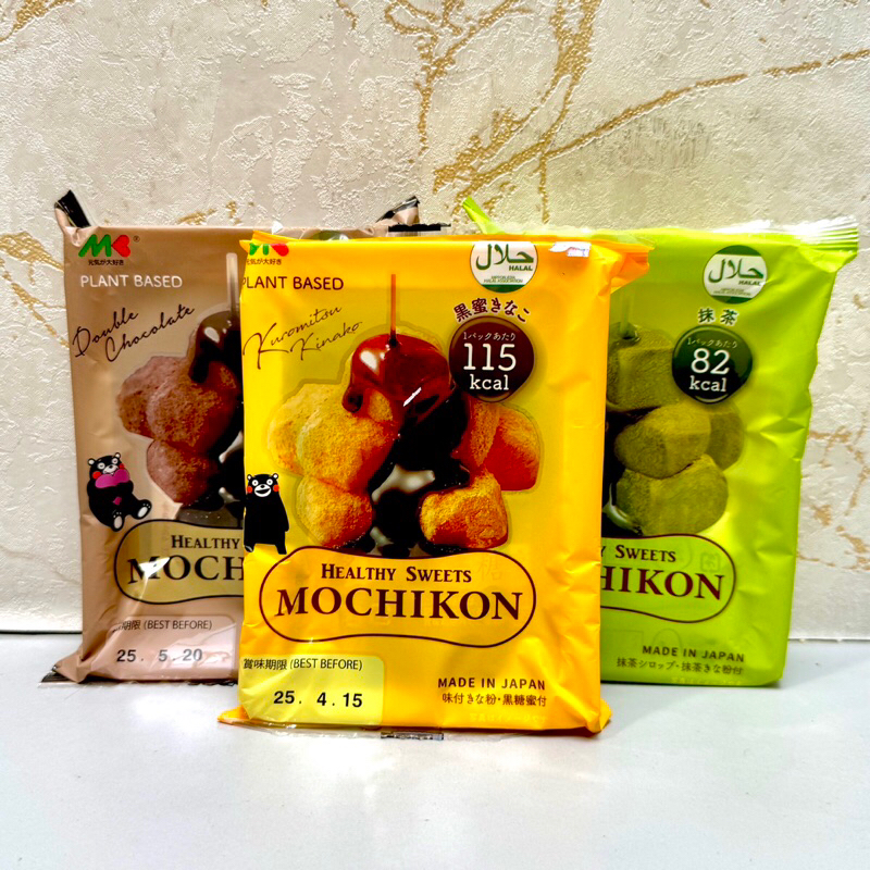 

Mochikon Warabi Mochi Brown Sugar Matcha Chocolate Import Jepang