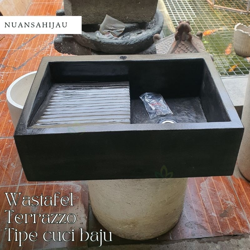 wastafel Terrazzo untuk cuci baju