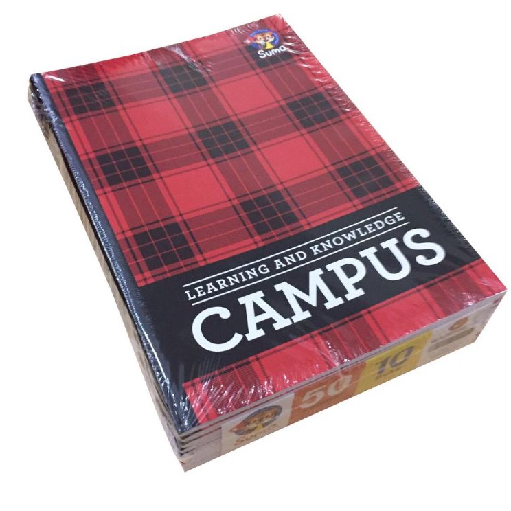 

KODE PRODUK NV6NL3554 BUKU CAMPUS SUMA BOXY PANJANG ISI 5 LEMBAR DAPAT 1 BUKU
