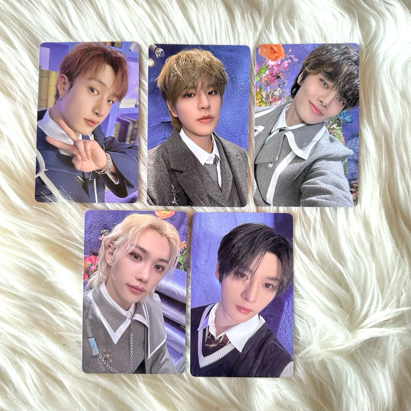 Stray Kids Magic School Photocard Online Benefit PO Benefit SKZ PC Bangchan Seungmin IN Felix Leekno