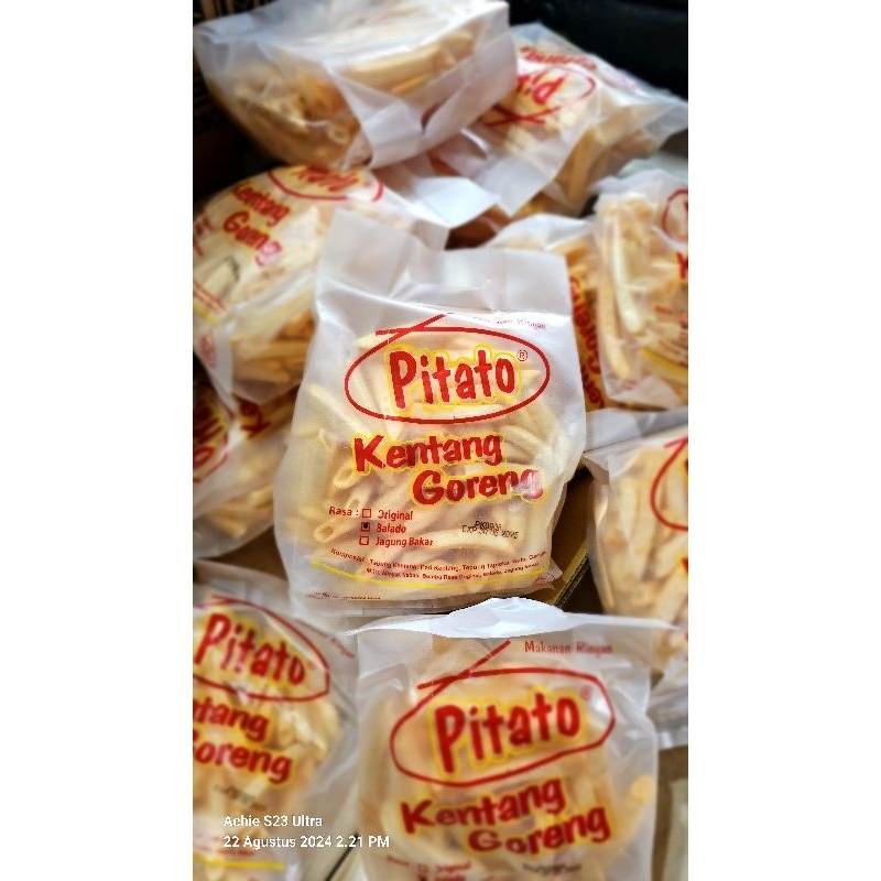 

Pitato Kentang Goreng Balado 95 gram