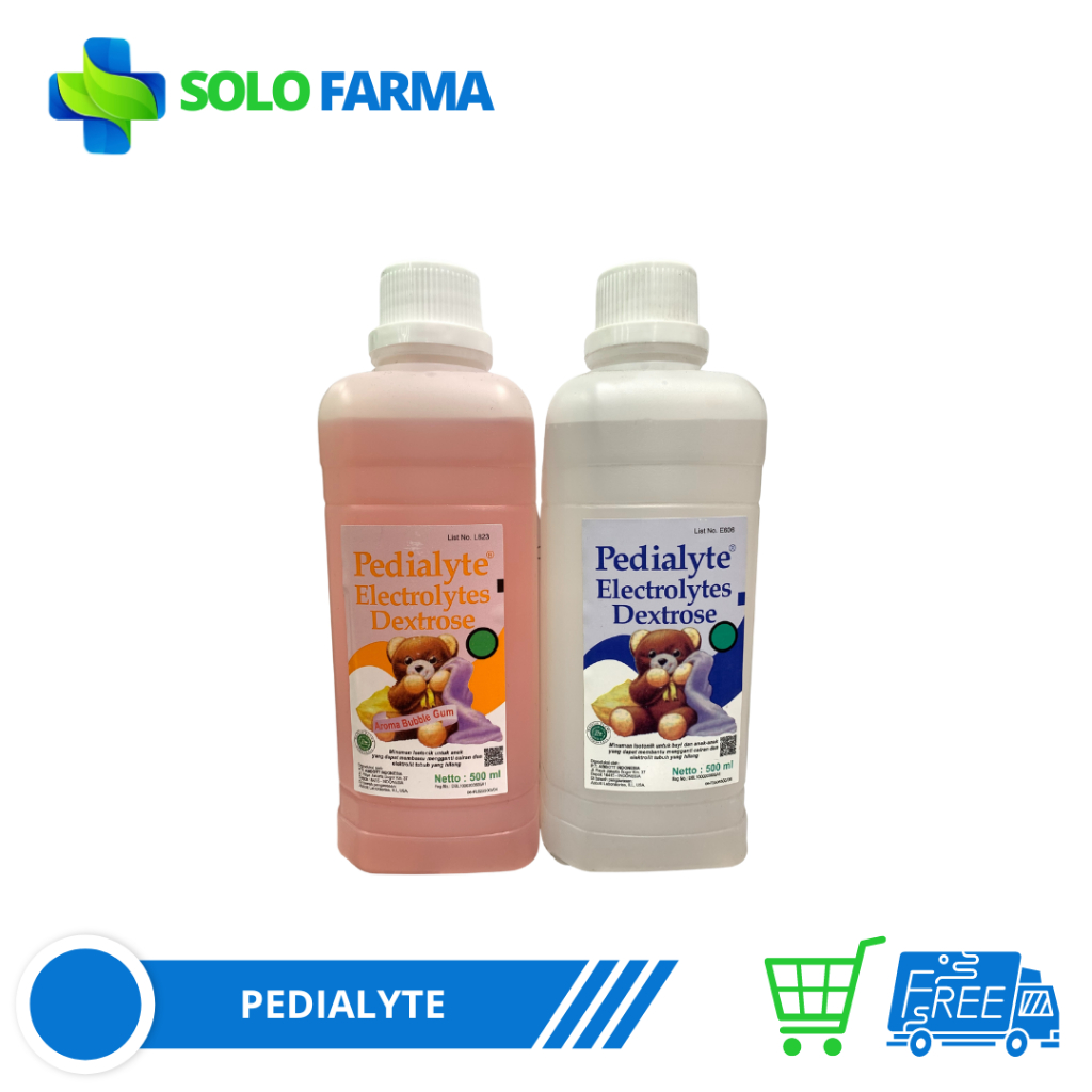 Pedialyte Electrolytes Dextrose - Isi 500 ml