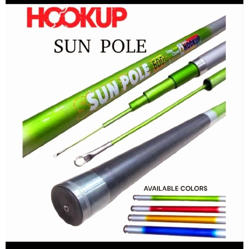 TEGEK HOOKUP SUN POLE 1000 1200 / TEGEK KAKU 10 m 12 m / TEGEK GABUS