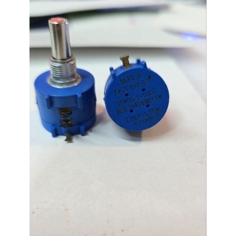 Potensio Bourns Mexico 20K Multiturns 10 Putaran ORI