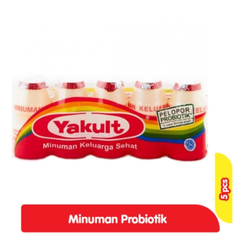 

Yakult Minuman Probiotik 5 pcs