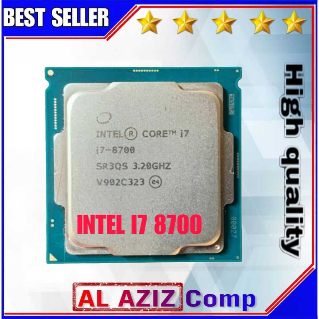Prosesor Intel® Core™ I7 8700 | i7 8700K | i7 8700T Tray